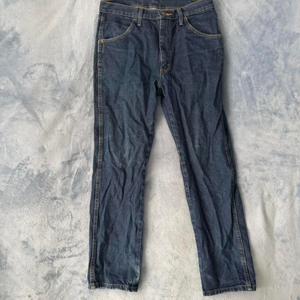 Wrangler‎ navy blue jeans, Size 32x32